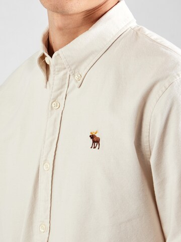 Abercrombie & Fitch Regular fit Ing - bézs