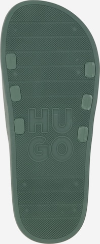 HUGO - Sapato aberto 'Nil' em verde