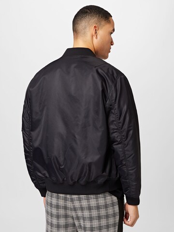 HUGO Between-season jacket 'Byler' in Black