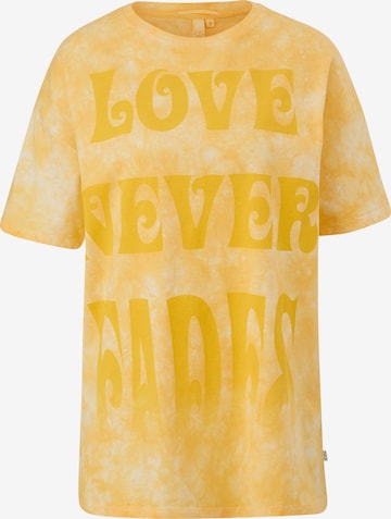 QS Shirt in Yellow: front