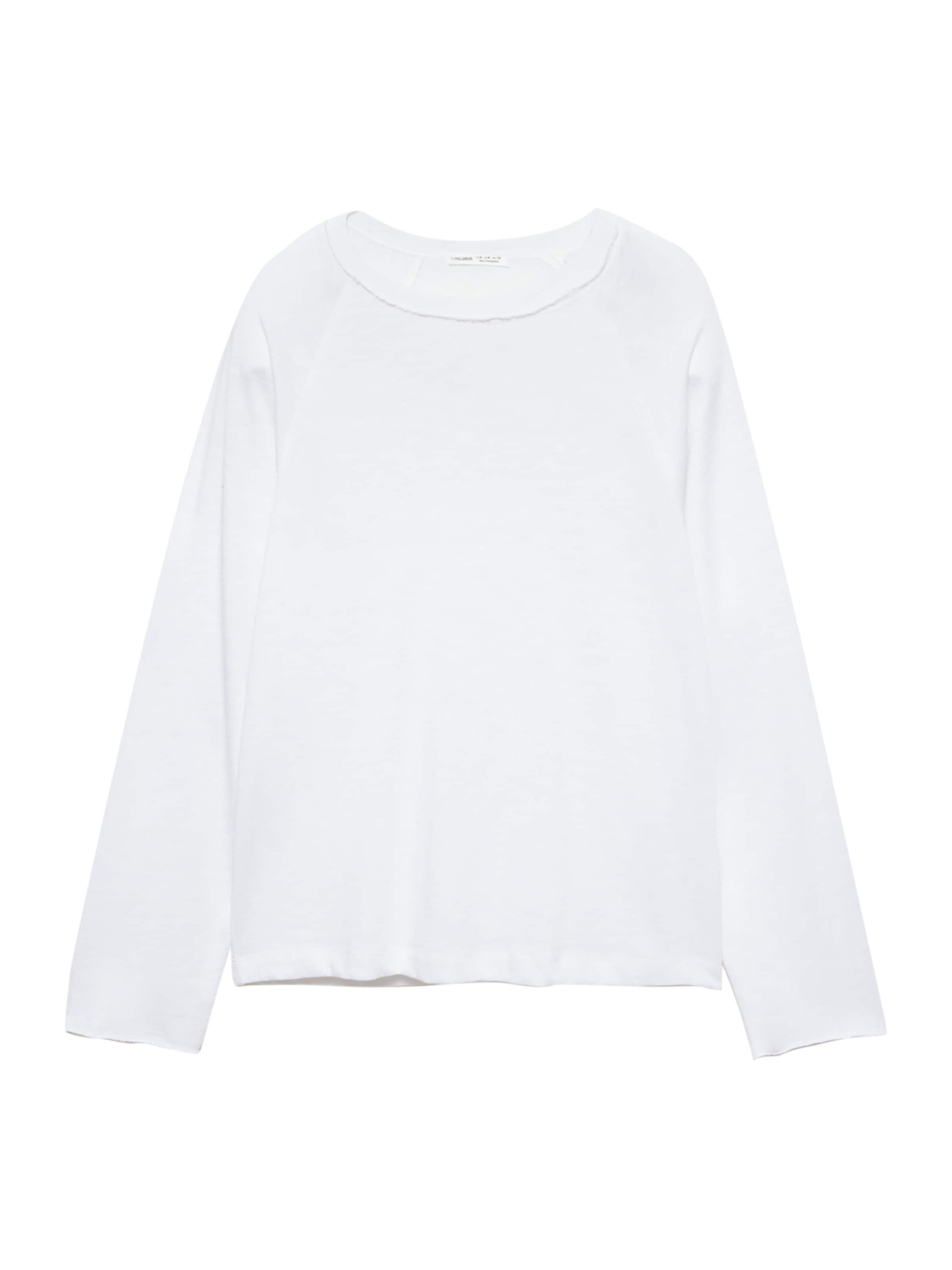 Pull&Bear Shirts i hvid: forside