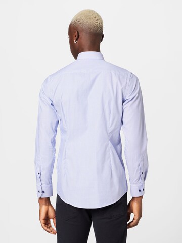 ETON Regular fit Overhemd 'Poplin' in Blauw