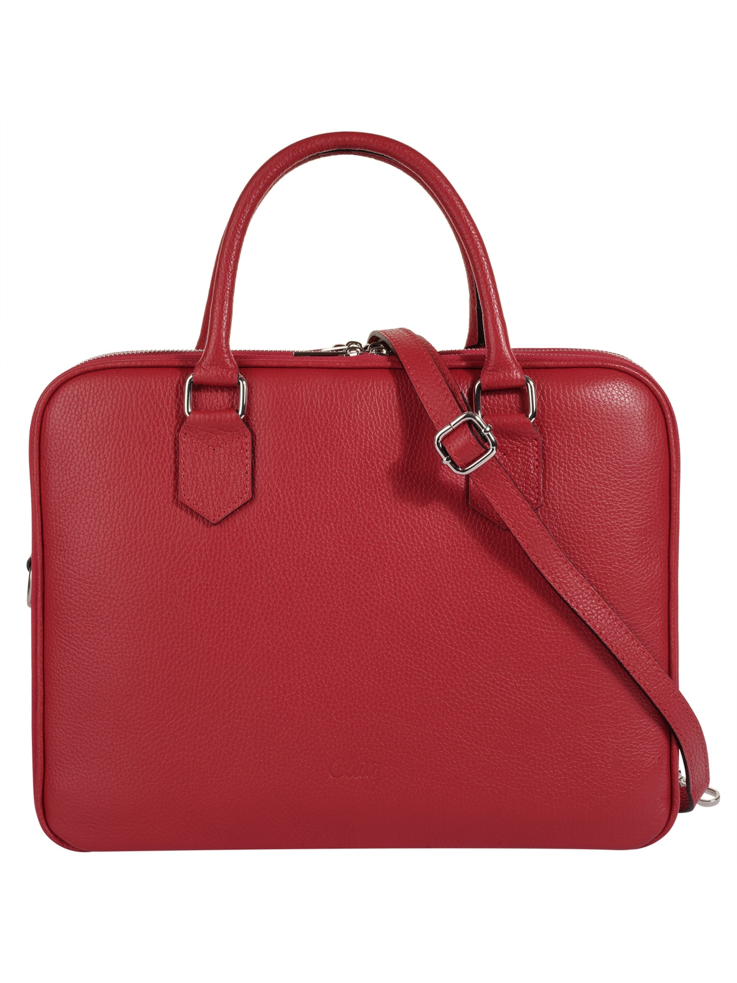Mallette Cluty en rouge : devant