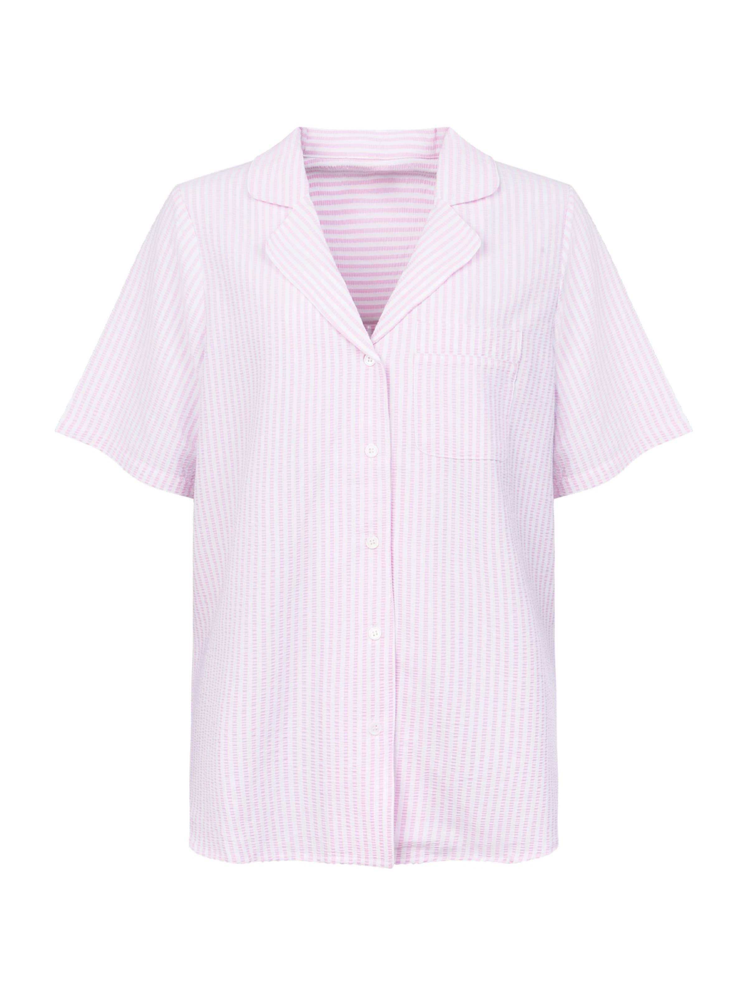 Dorina Koszulka do spania w kolorze różowy: przód