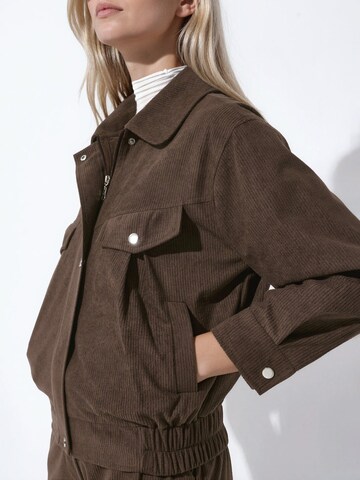 Veste d’hiver 'Jacken' Hiccup en marron