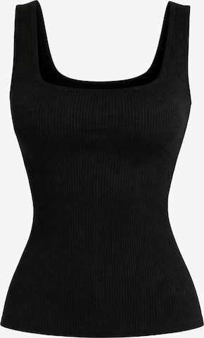 Haut 'Caro Neck Sleeveless Top' PANTHEROAR en noir : devant