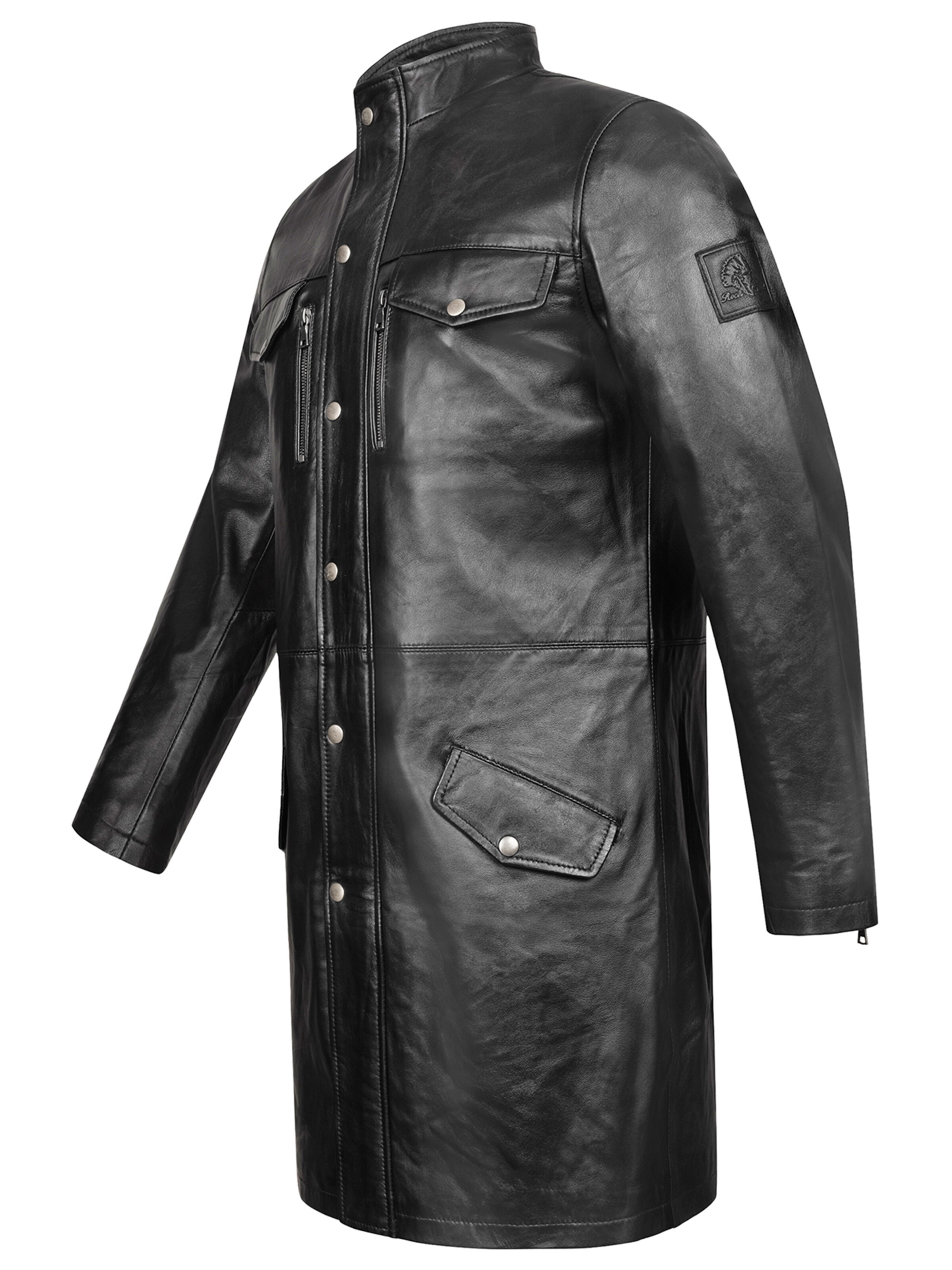 Rock Creek Übergangsmantel in Schwarz