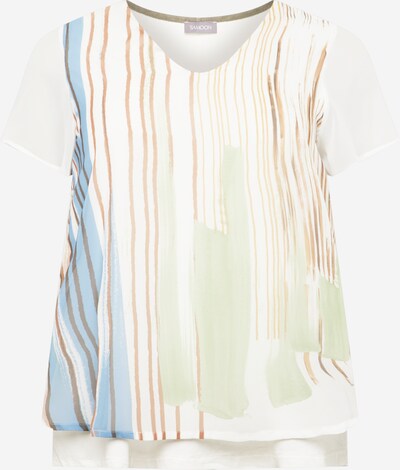SAMOON Blouse in Mixed colours / Off white, Item view