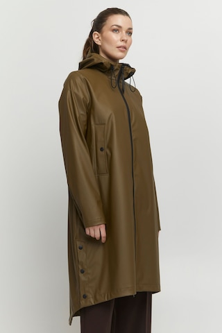 b.young Between-Seasons Coat 'AVAN' in Green: front