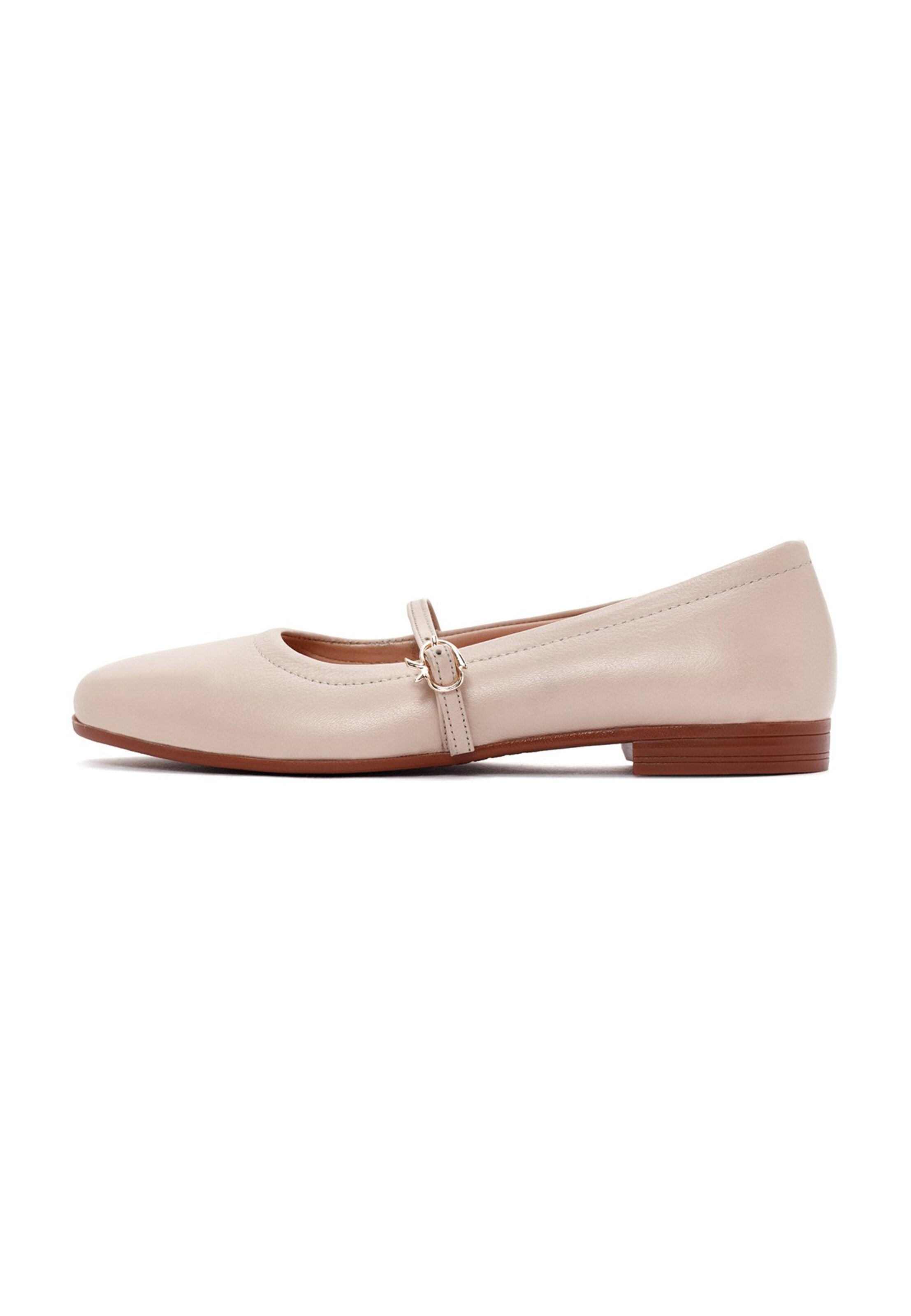 Derimod Ballerina in Beige: front