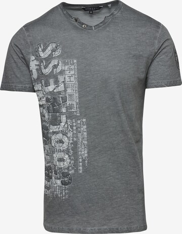 T-Shirt KOROSHI en gris : devant