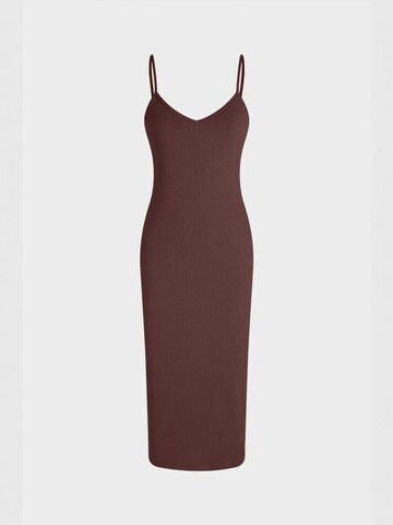 Hiccup Dress 'Midi' in Brown