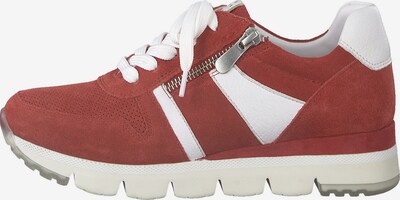 MARCO TOZZI Låg sneaker i blodröd / vit, Produktvy
