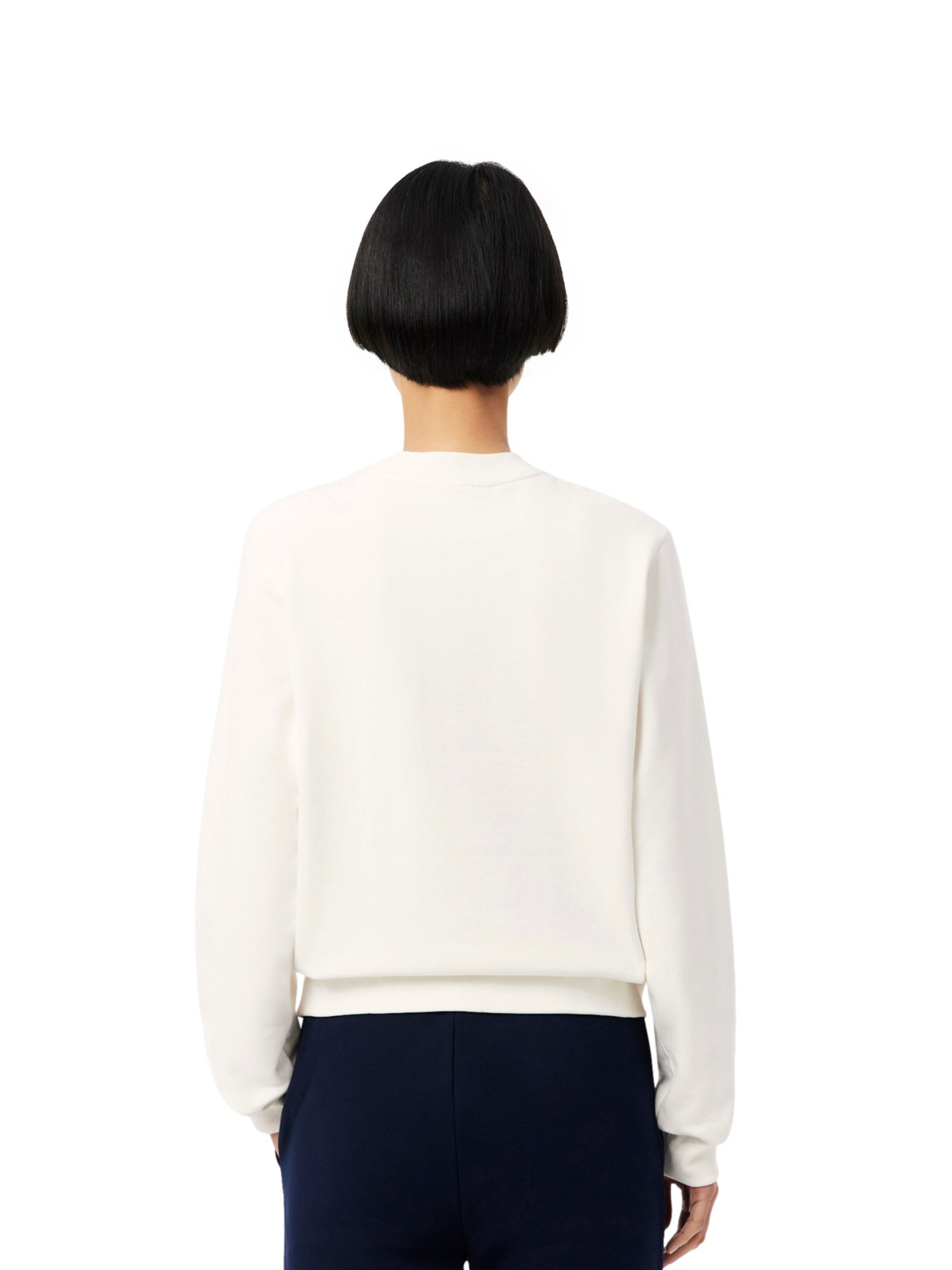 Sweat-shirt LACOSTE en blanc