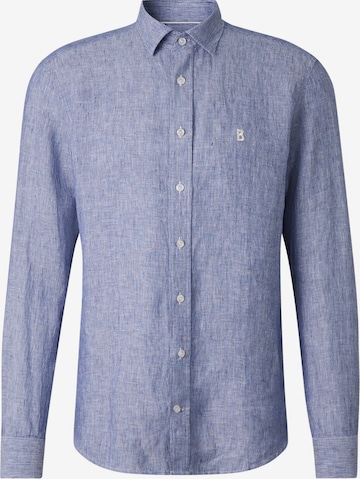 BOGNER Regular Fit Hemd 'Timi' in Blau: Vorderseite