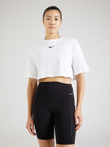 Nike Sportswear Μπλουζάκι σε λευκό: μπροστά