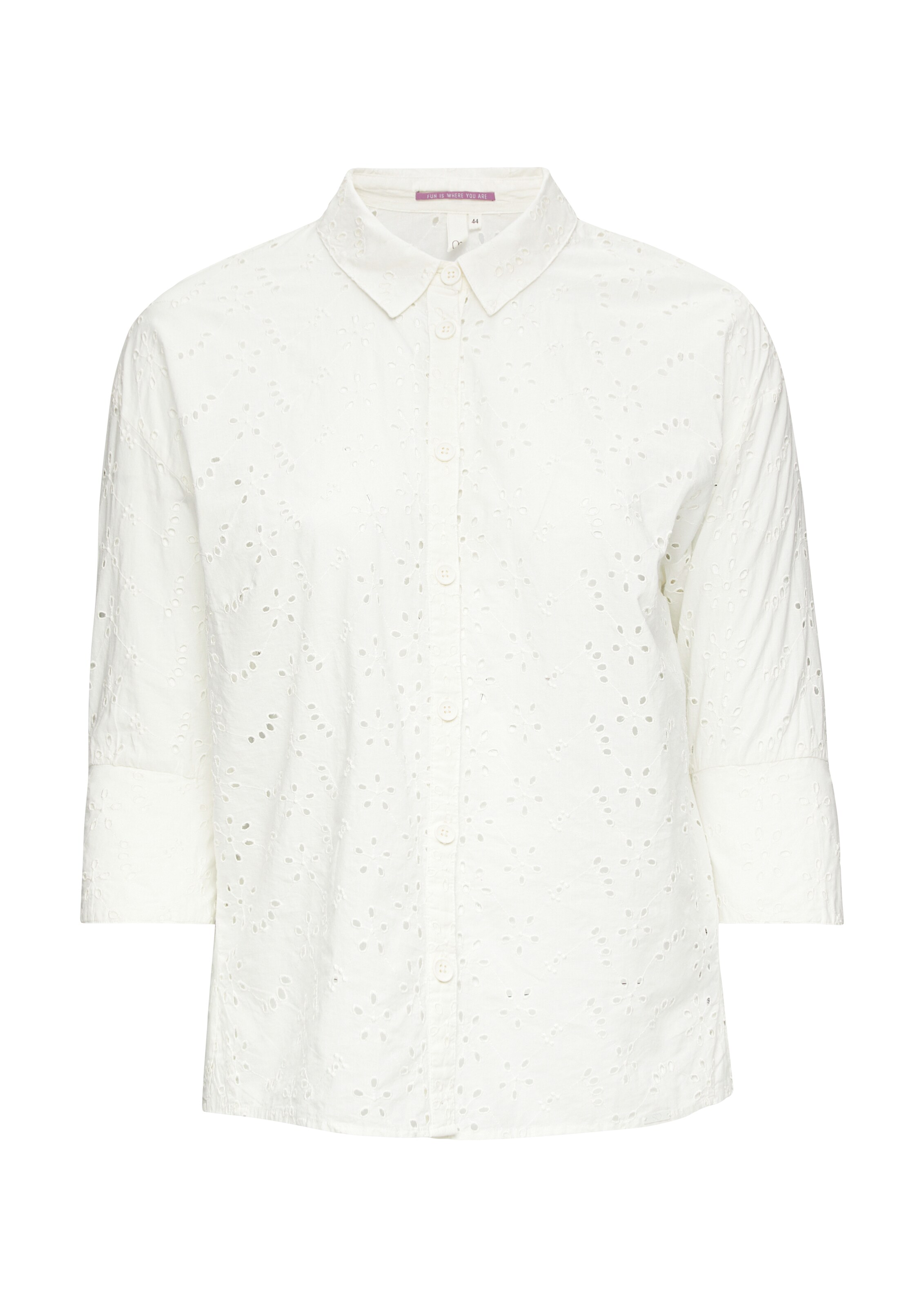 QS Bluse in ecru, Produktansicht