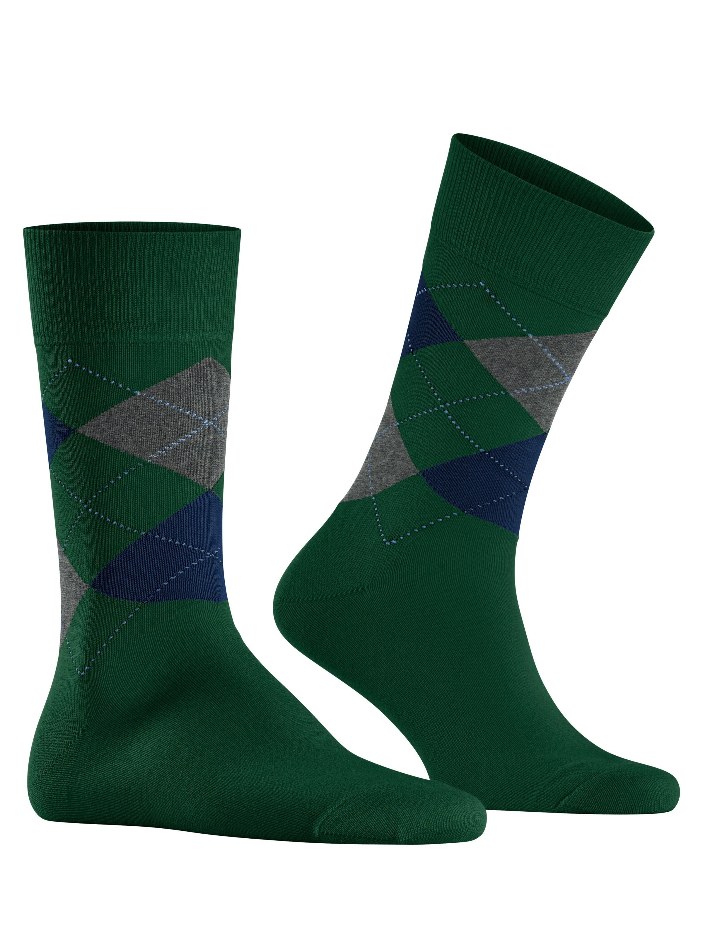 BURLINGTON Socks 'King' in Green