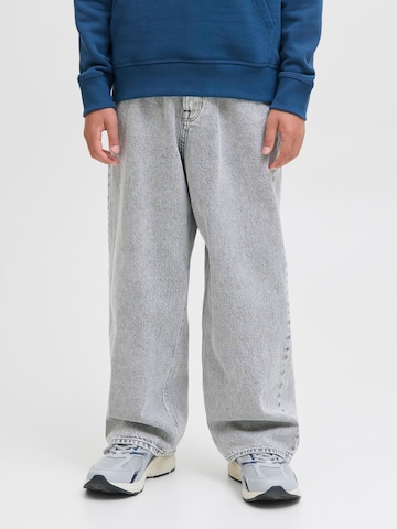 Jack & Jones Junior Baggy Jeans 'JJIRON' in Grau: Vorderseite
