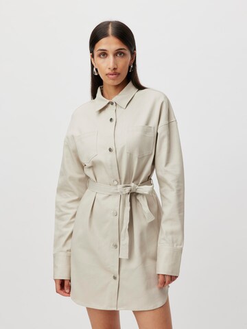 LeGer by Lena Gercke Shirt dress 'Theodora' in Beige: front