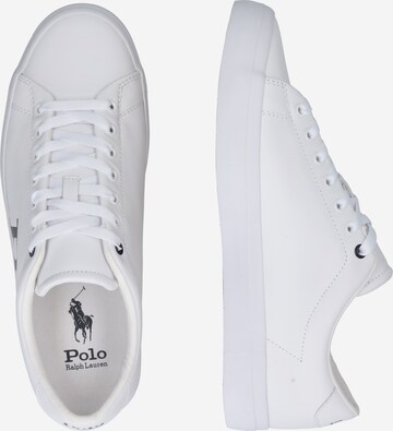 Polo Ralph Lauren Rövid szárú sportcipők 'Longwood' - fehér