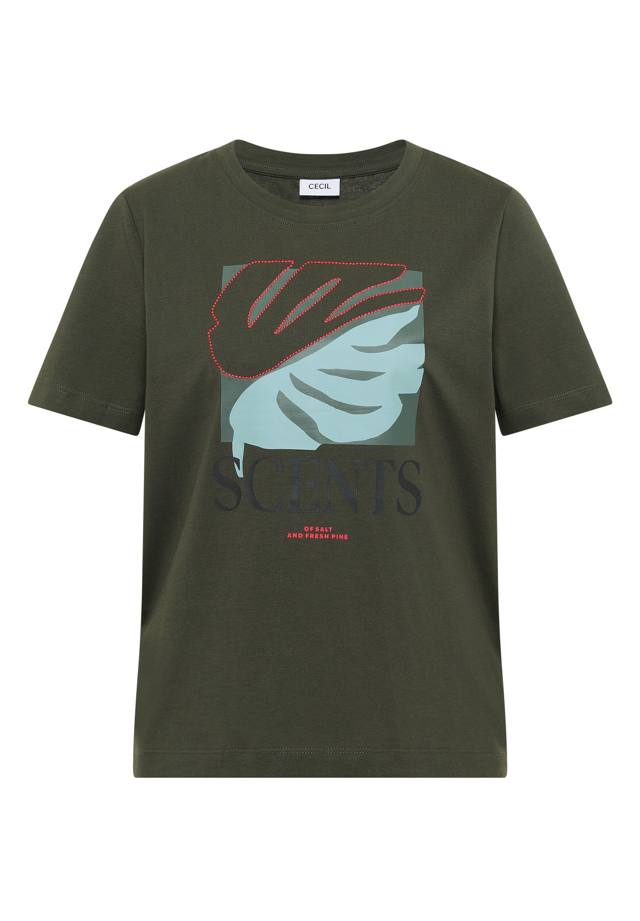 CECIL Shirt in Green: front