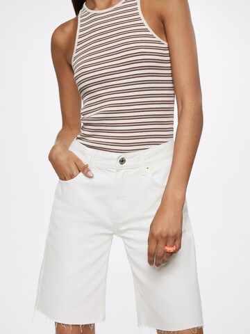 Regular Jean 'Anais' MANGO en blanc