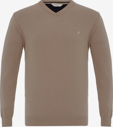 Pullover di Anou Anou in marrone: frontale