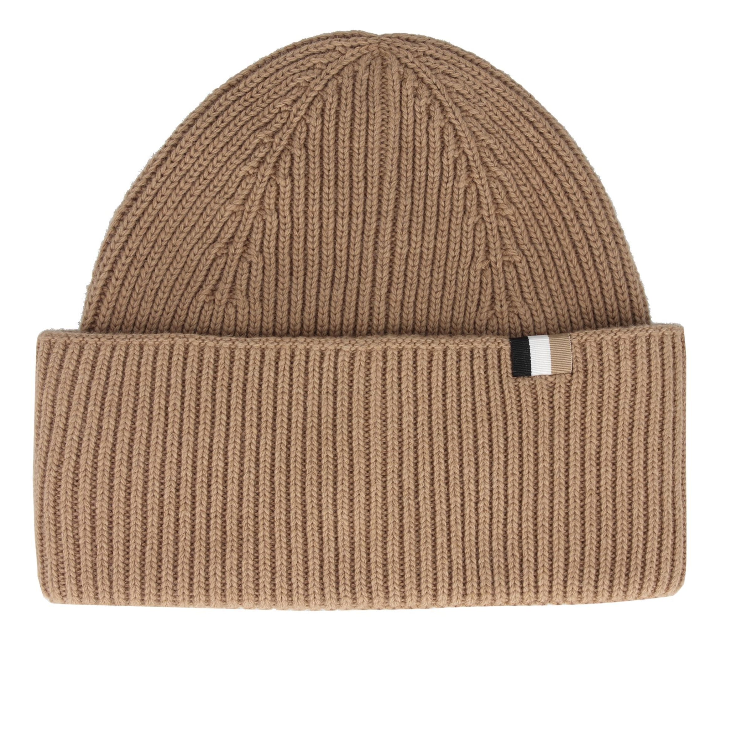 BOSS Muts in Bruin: voorkant