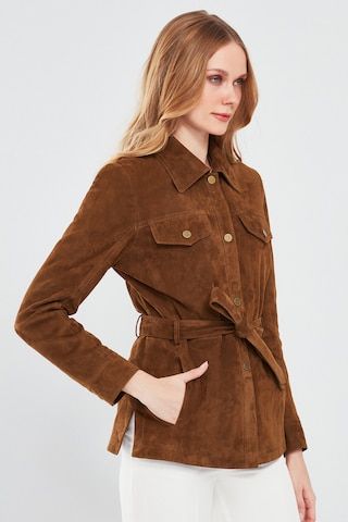 Derimod Between-Season Jacket in Brown