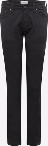 Coupe slim Pantalon 'Glenn' JACK & JONES en noir : devant