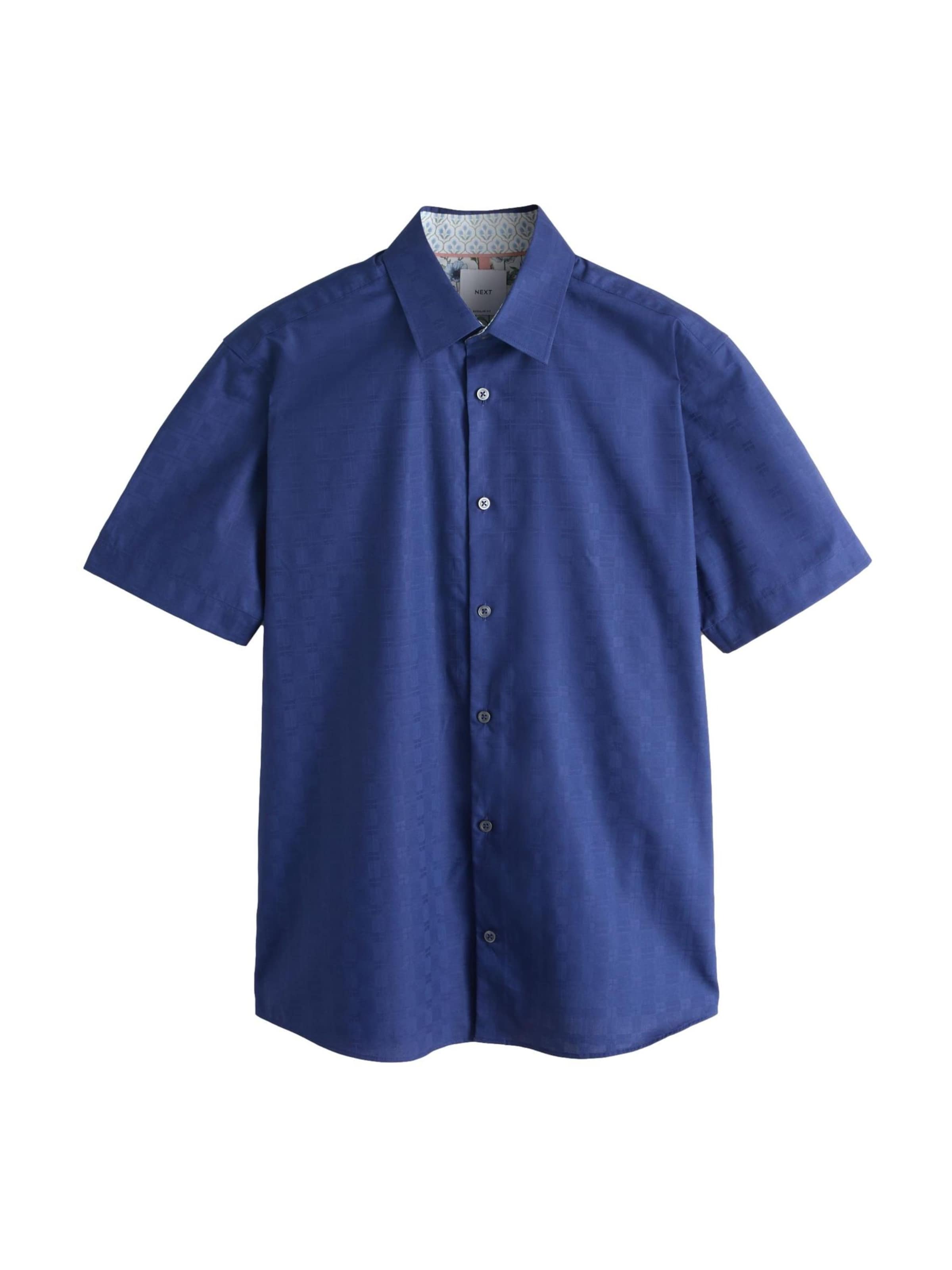 Coupe regular Chemise Next en bleu : devant