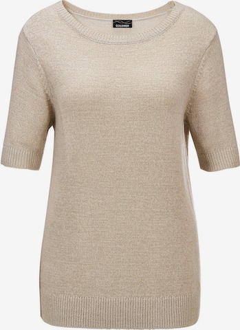 Goldner Sweater in Beige: front