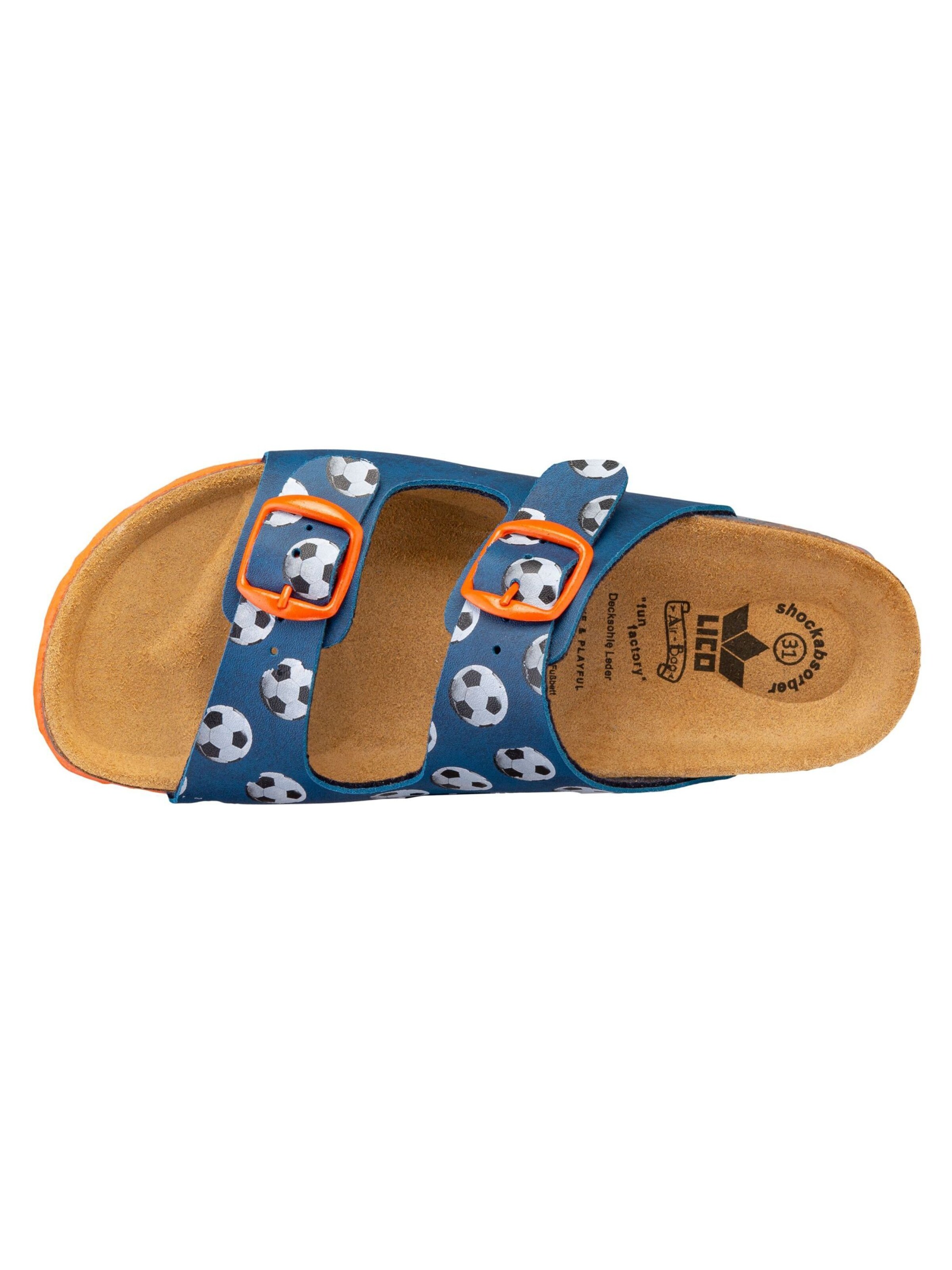 LICO Pantolette 'Bioline' in Blau