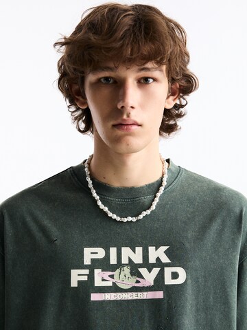 Pull&Bear T-Shirt in Grün