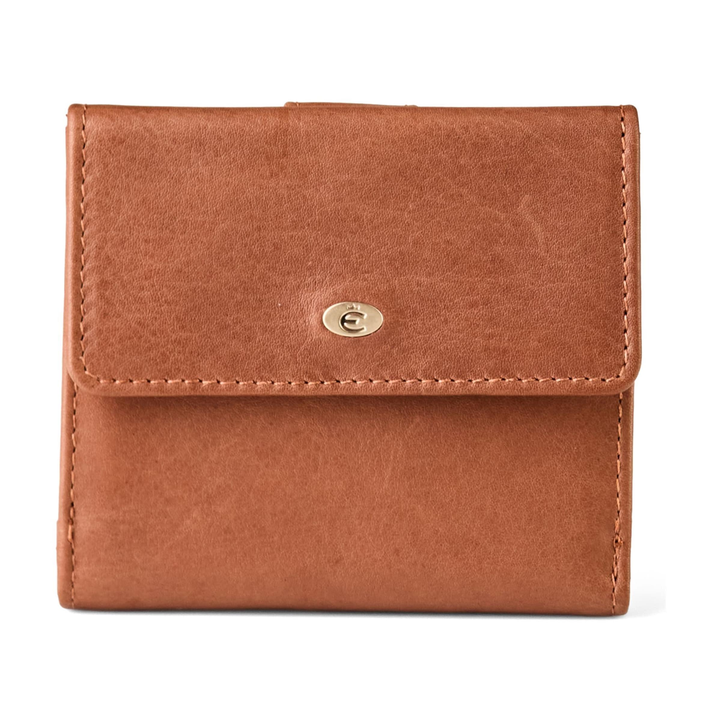 Porte-monnaies 'Chicago' Esquire en marron : devant