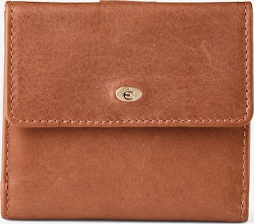 Porte-monnaies 'Chicago' Esquire en marron : devant