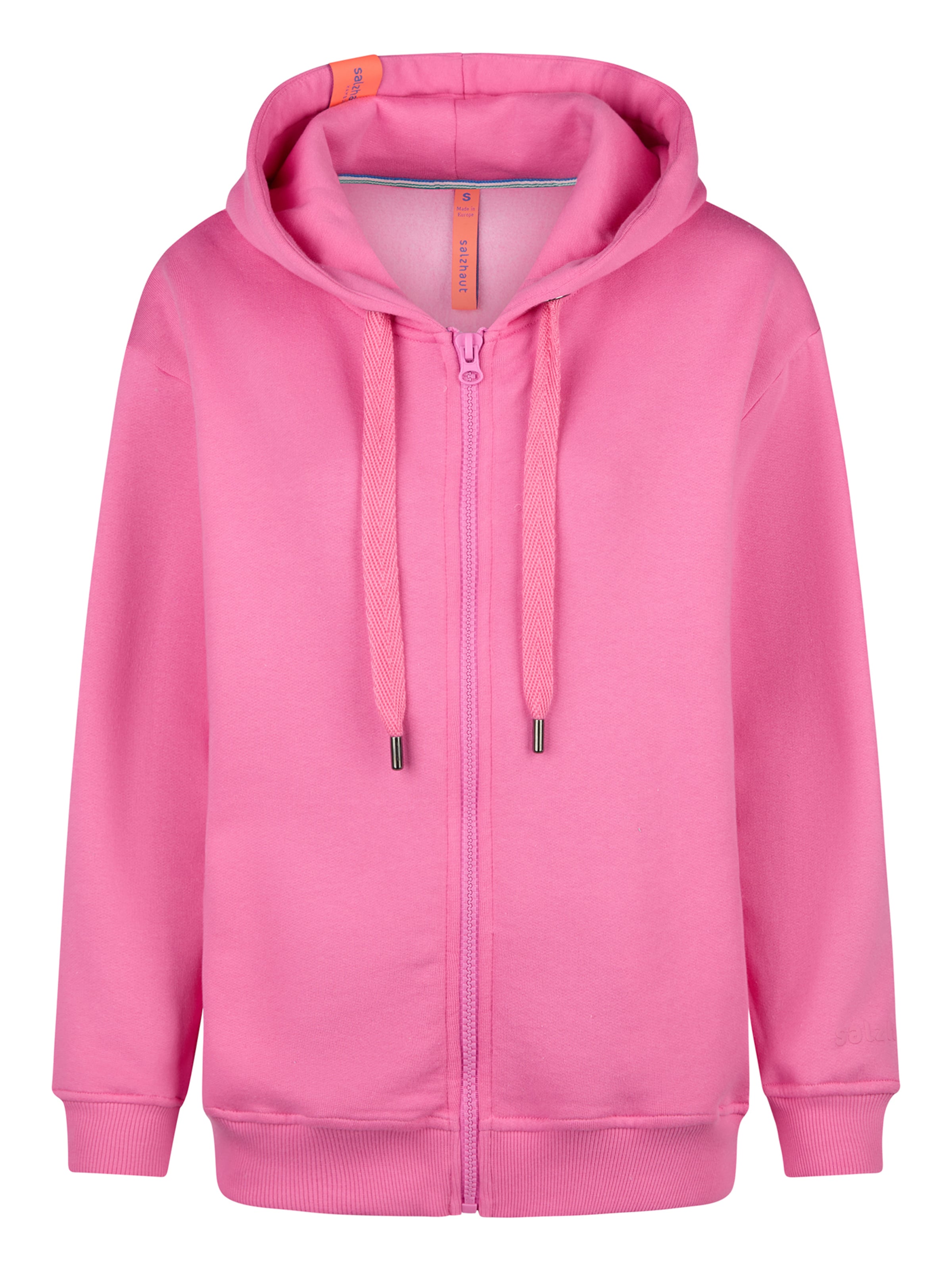 salzhaut Sweatvest 'Tope' in Roze: voorkant