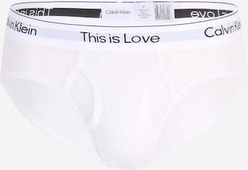 Calvin Klein UnderwearSlip - bijela boja: prednji dio