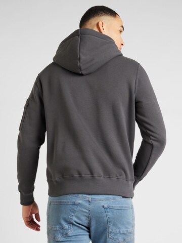 ALPHA INDUSTRIES - Sweatshirt em cinzento