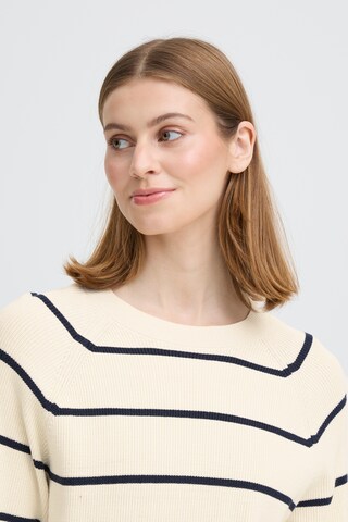 ICHI Pullover 'BOSTON' i hvid