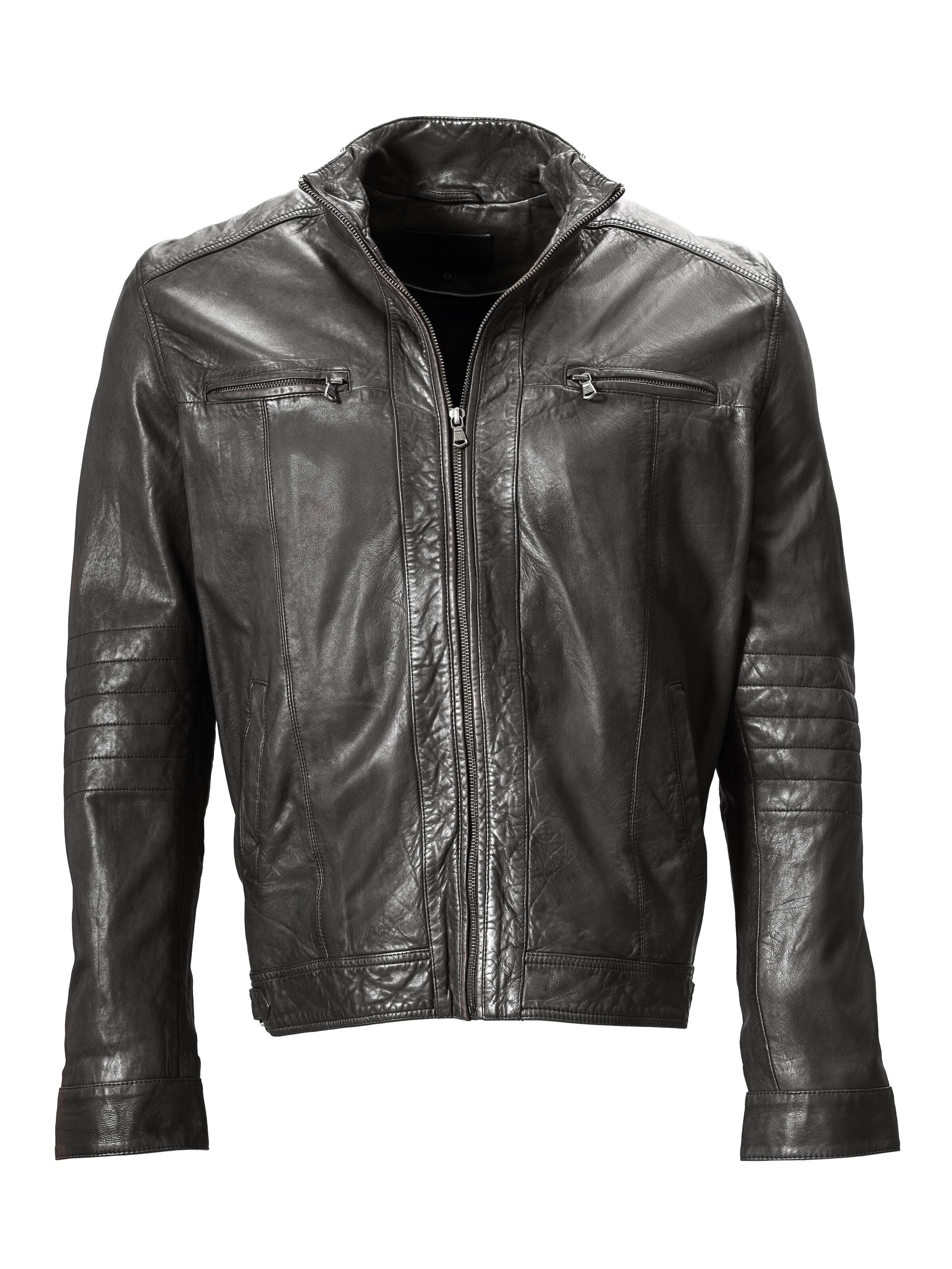 18N62 Between-season jacket 'NEGascon' in Black: front