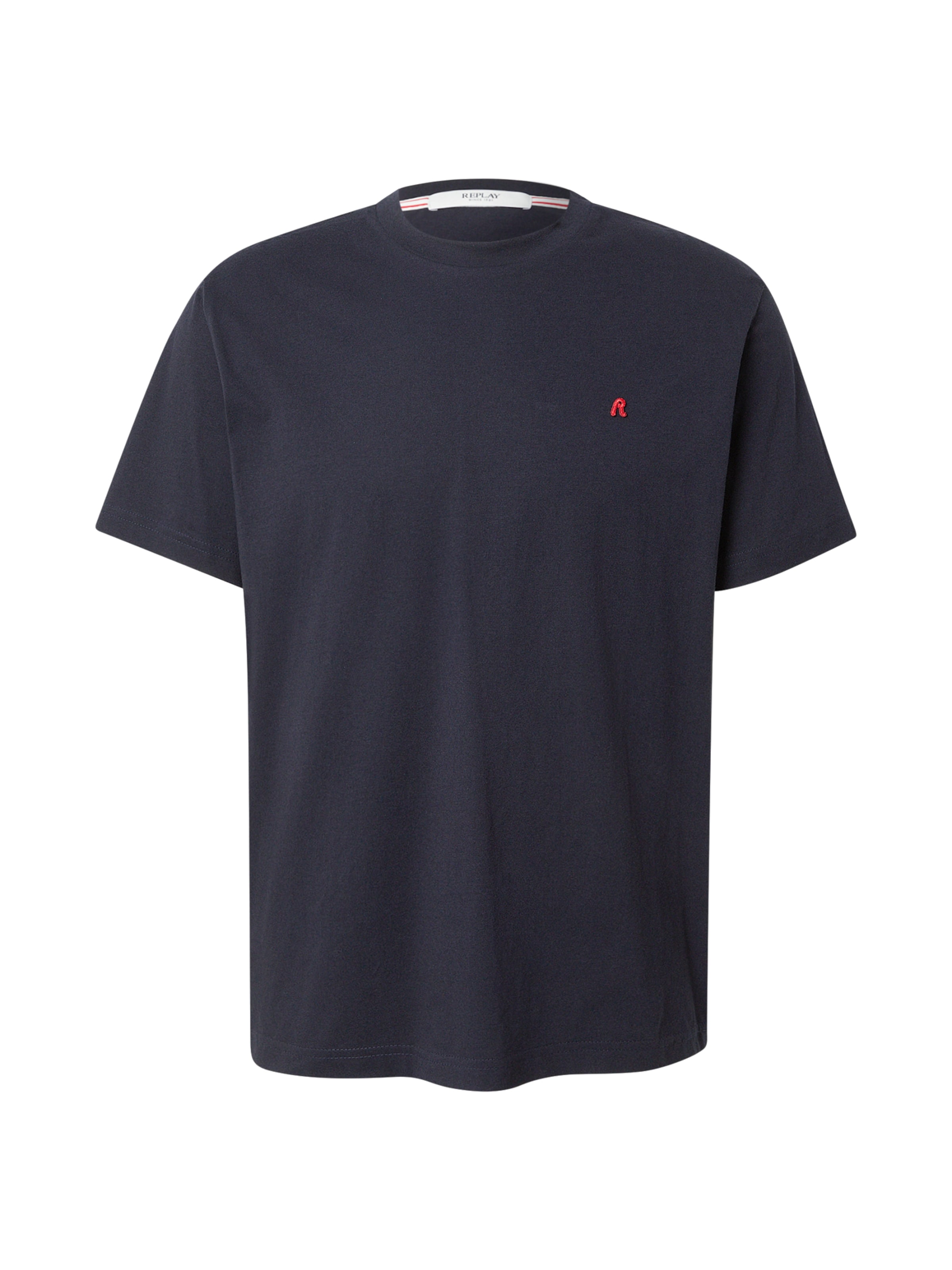 REPLAY Shirt in Blauw: voorkant