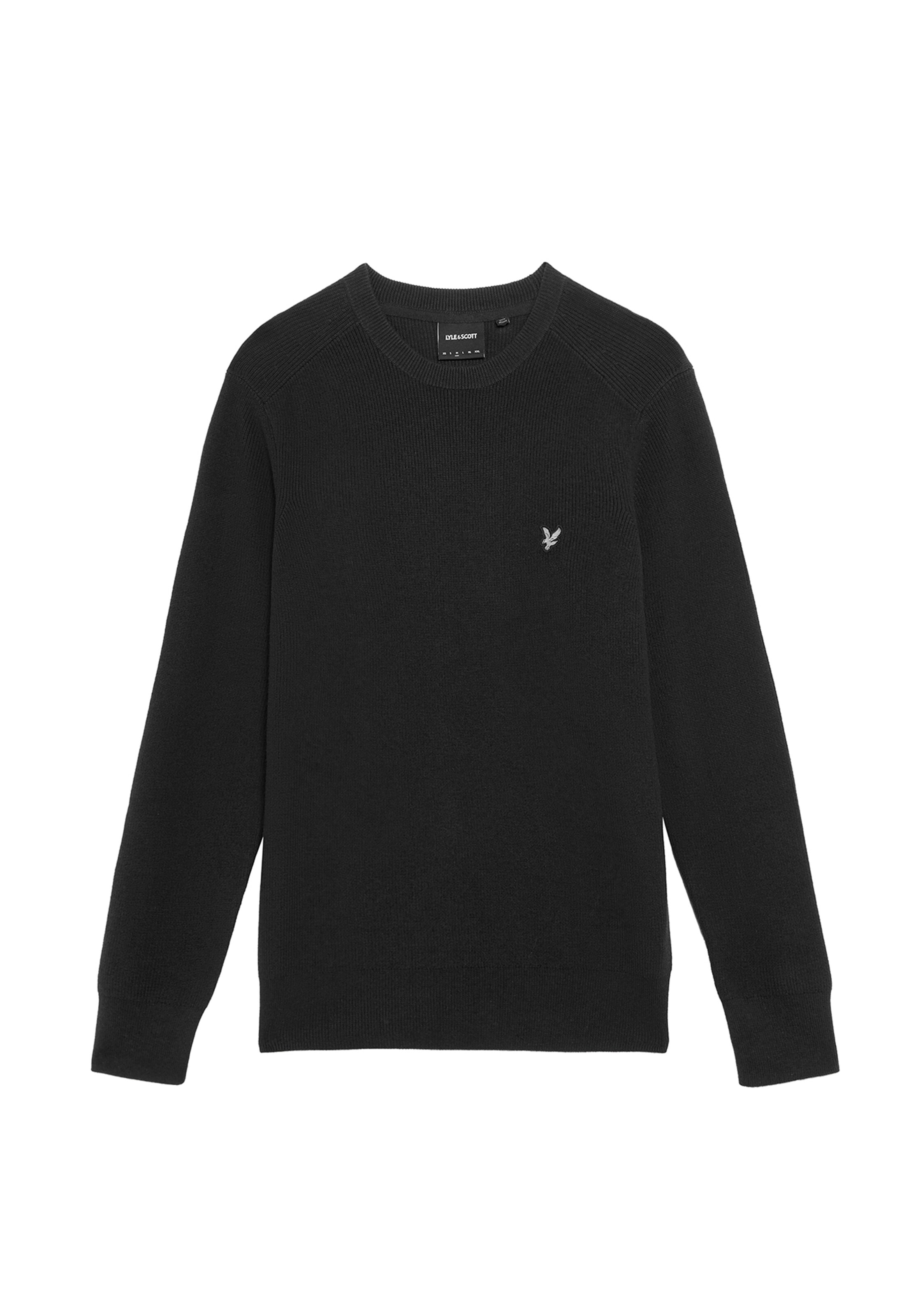 Lyle & Scott Pullover in Schwarz: Vorderseite