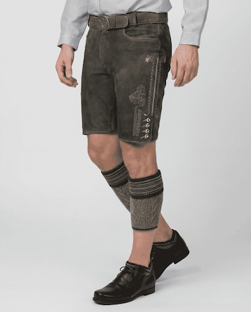 STOCKERPOINT Regular Traditional Pants 'Ronny' in Grey