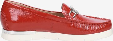 CAPRICE Mocassins in Rood