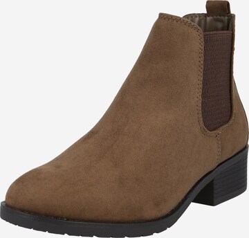 Dorothy Perkins Chelsea boots 'Megan' in Bruin: voorkant