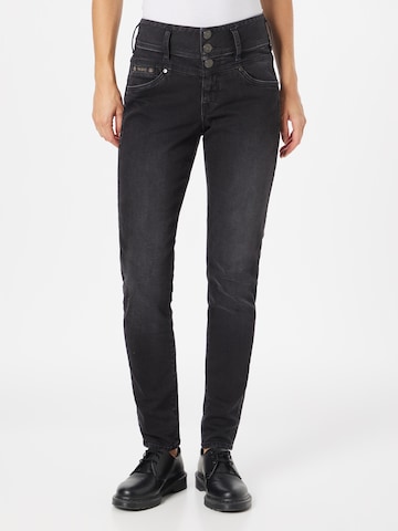 Herrlicher Slim fit Jeans 'Raya' in Black: front