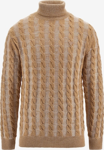 GUESS Sweater in Beige: front