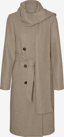 VERO MODA Overgangsfrakke i beige: forside